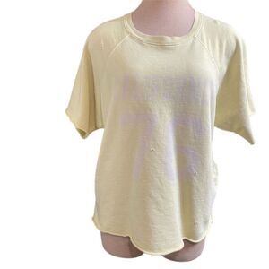 Retro Brand Free People Size XL California 76 Crew Short Sleeve Sweatshirt